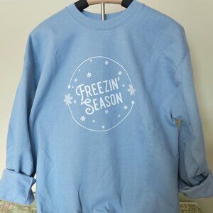 Freezin' Season in Blue - many sizes available